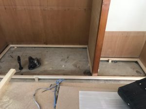 埼玉県所沢市のマンションにて、床のリフォーム、置床工事を行いました！