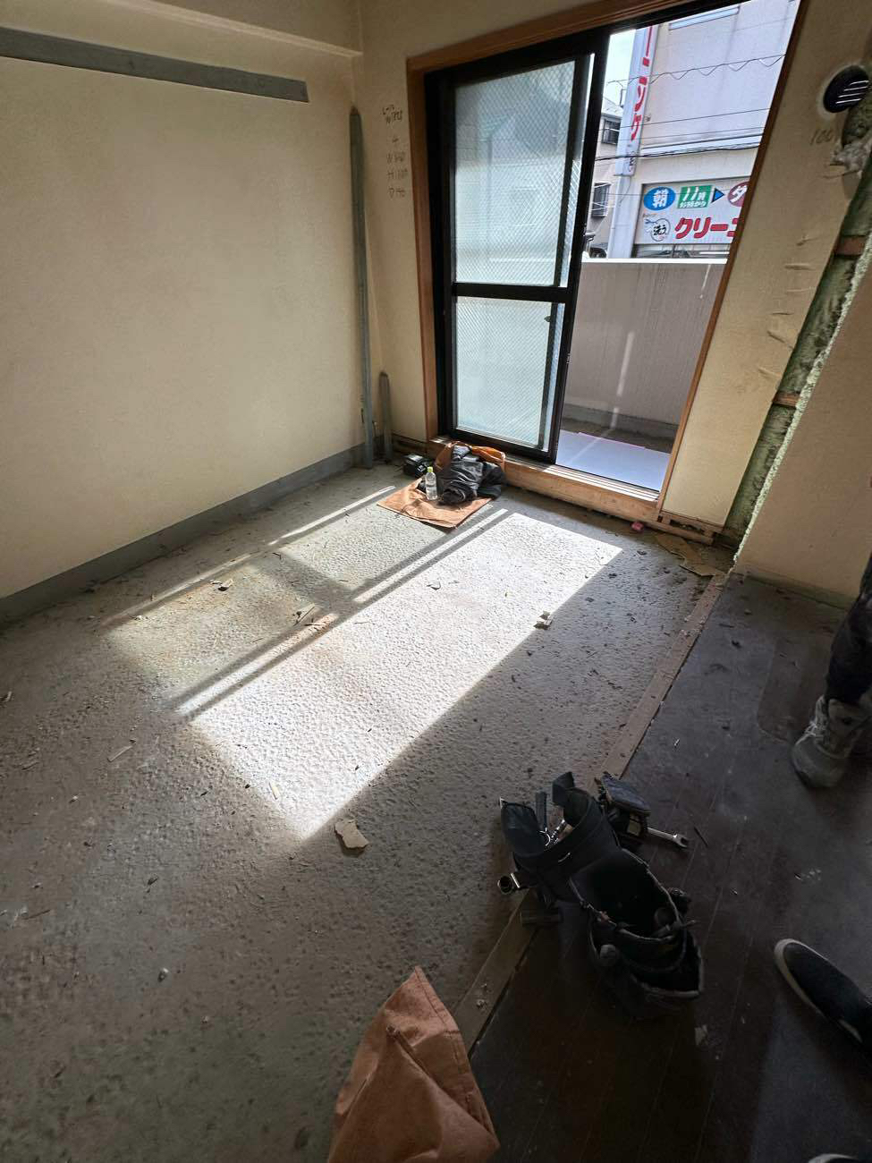 東京都大田区のマンションにて、１day置床工事を行いました。（フリーフロアCP）【秀和建工】