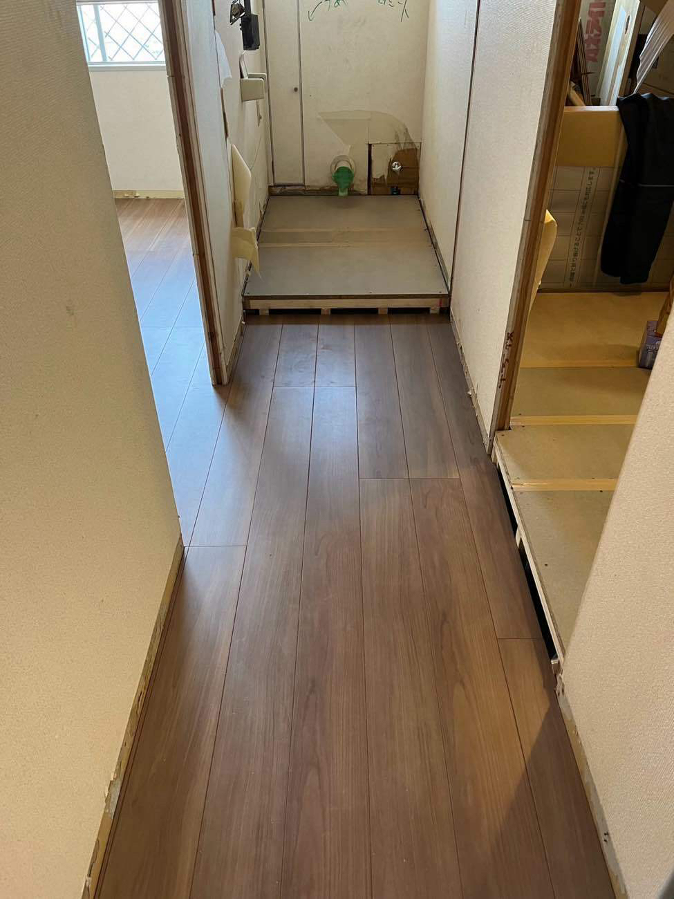 神奈川県茅ケ崎市のマンションにて、置床工事を行いました。（乾式二重床）【秀和建工】