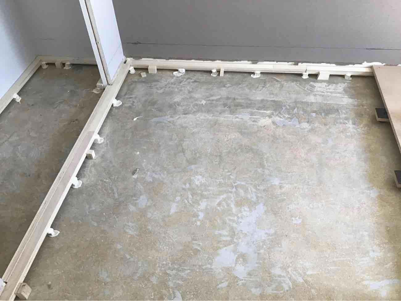 東京都大田区のマンションにて、置床工事を行いました。（乾式二重床）【秀和建工】