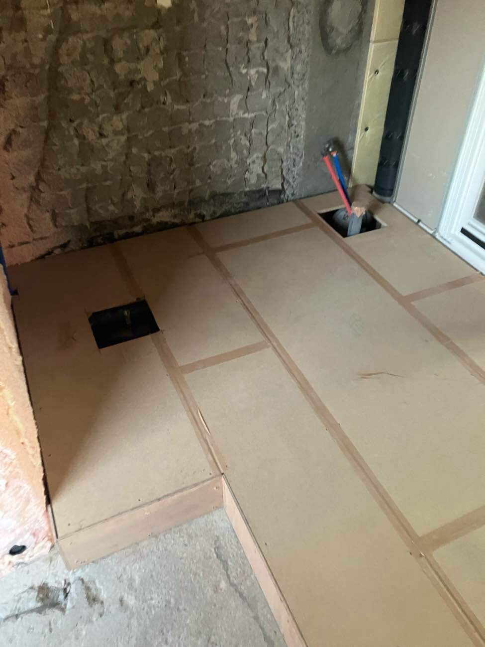 相模原市緑区のマンションにて、1day置床工事を行いました。（乾式二重床）【秀和建工】