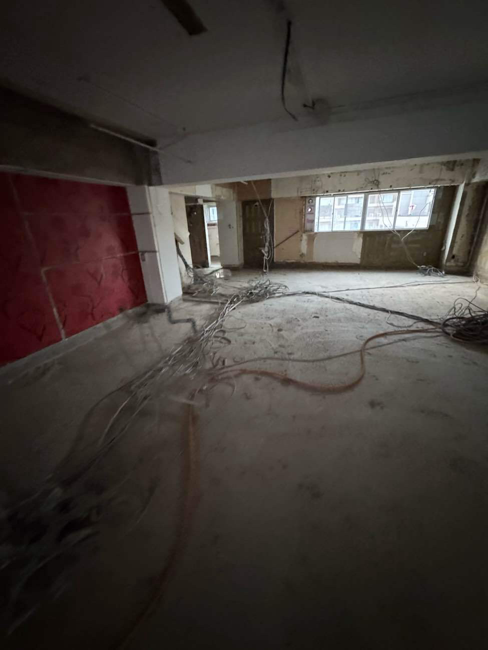 マンション　置床工事　乾式二重床（東京都港区）