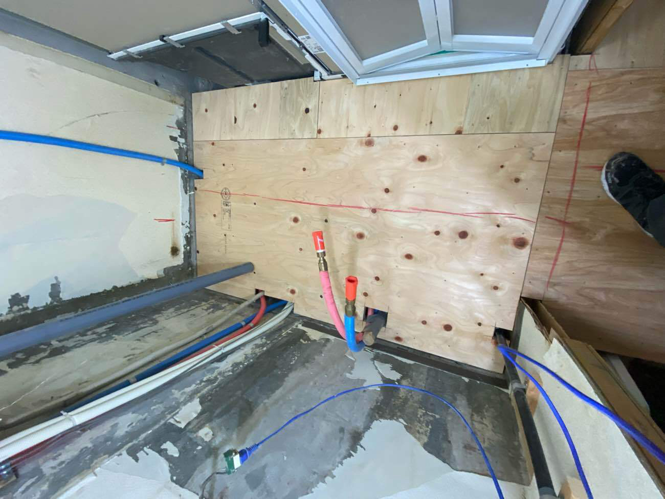 横浜市神奈川区のマンションにて、１day置床工事を行いました。（乾式二重床）【秀和建工】