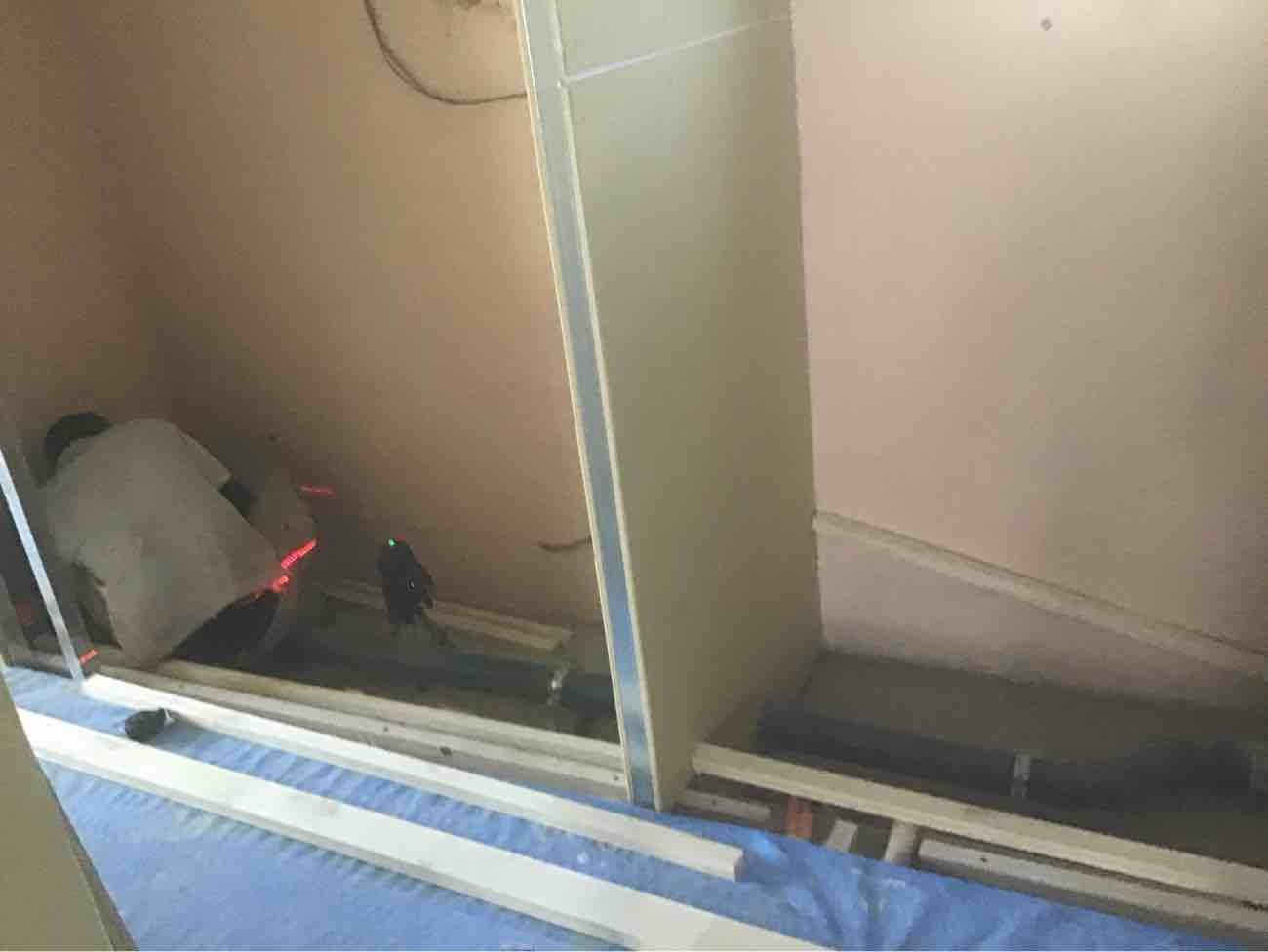 東京都世田谷区のマンションにて、置床工事を行いました。（乾式二重床）【秀和建工】