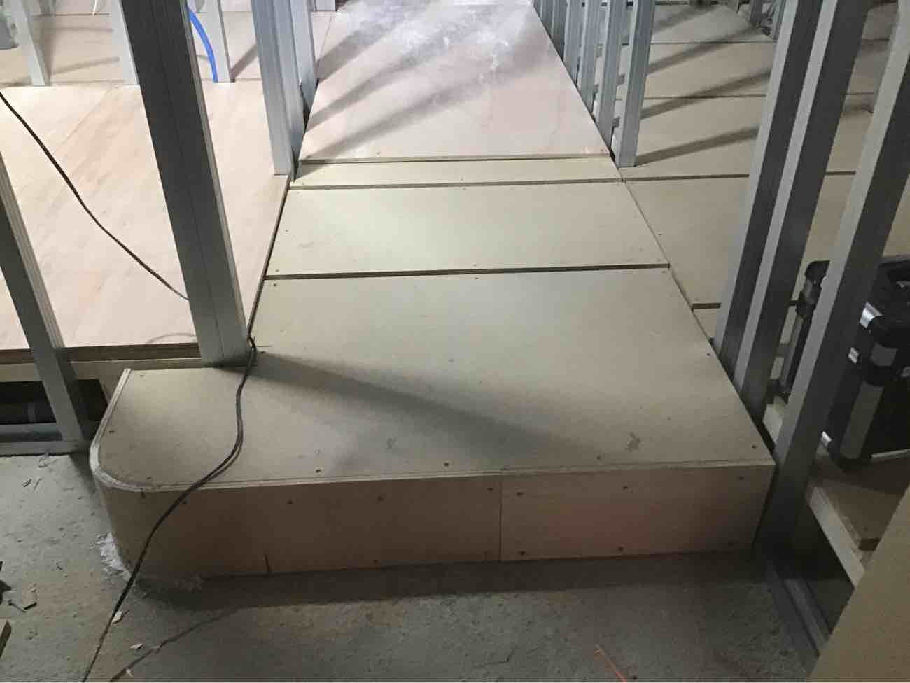 東京都豊島区のマンションにて、１day置床工事を行いました。（乾式二重床）【秀和建工】