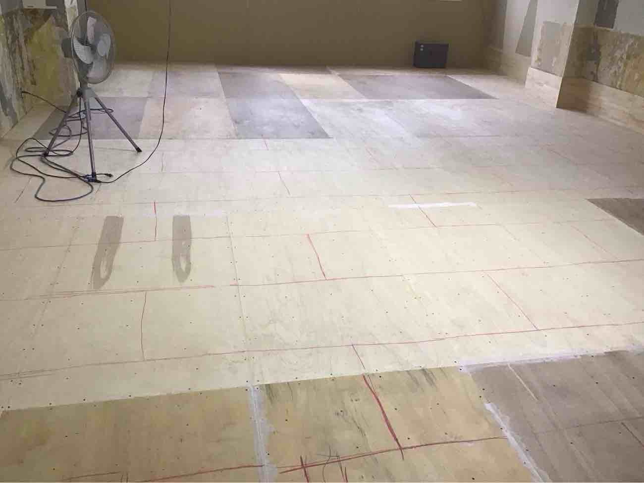 川崎市中原区にて、マンションの置床工事を行いました。（乾式二重床）【秀和建工】