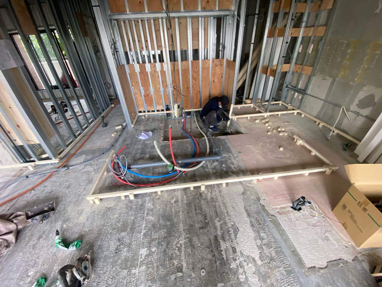 神奈川県大和市のマンションにて、置床工事を行いました。（秀和建工）【秀和建工】