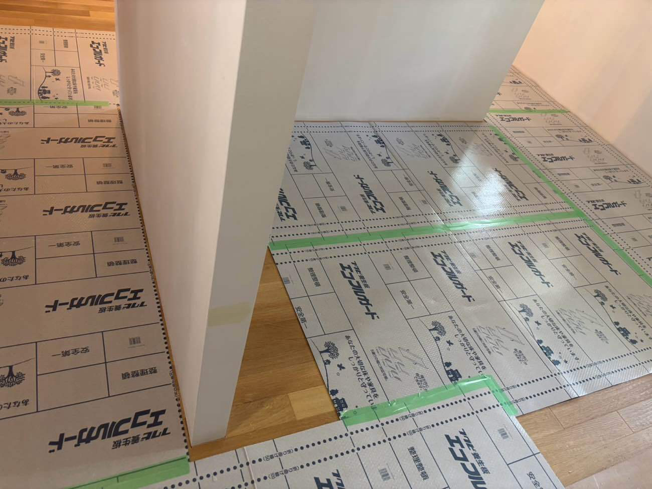 「貴社支給材　小巾フロア　46㎡」