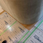 「貴社支給材　小巾フロア　46㎡」