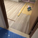 東京都中央区のマンションにて、フローリング工事を致しました。【秀和建工】