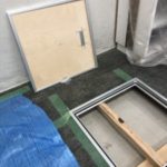 東京都豊島区池袋のビルにて、ジムの置床工事を行いました。