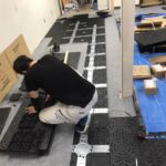 神奈川県藤沢市の会社にてOAフロア工事を行いました。フクビ化学工業ピット30R【秀和建工】