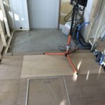 千葉県松戸市の保育所にて、置床工事を行いました。（乾式二重床）【秀和建工】