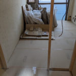 神奈川県横浜市都筑区のマンションにて、置床工事を行いました。（フリーフロアCP）【秀和建工】