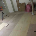 神奈川県横浜市栄区のマンションにて、置床工事を行いました。（乾式二重床）【秀和建工】