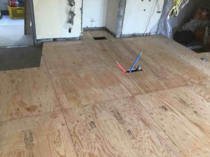 東京都目黒区のマンションにて、１day置床工事を行いました。（フリーフロアCP）【秀和建工】