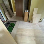 東京都港区のマンションにて、置床工事を行いました。（乾式二重床）【秀和建工】