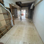 東京都武蔵野市のマンションにて、置床工事を行いました。（フリーフロアCP）【秀和建工】