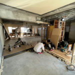 東京都港区のマンションにて、置床工事を行いました。（フリーフロアCP）【秀和建工】