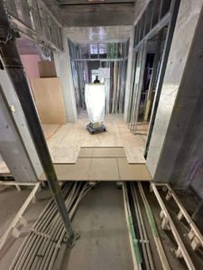 神奈川県鎌倉市の施設にて、新築工事に伴う置床工事を行いました。（乾式二重床）【秀和建工】