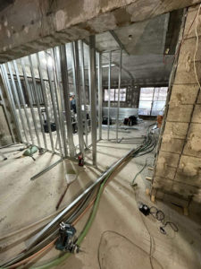 東京都港区のマンションにて、１day置床工事を行いました。（乾式二重床）【秀和建工】