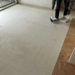 東京都目黒区のマンションにて、置床工事を行いました。（フリーフロアCP）【秀和建工】