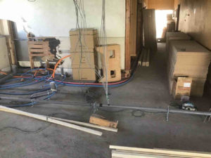 埼玉県戸田市の店舗にて、置床工事を行いました。（乾式二重床）【秀和建工】