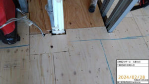 東京都品川区のマンションにて、１day置床工事を行いました。（フリーフロアCP）【秀和建工】