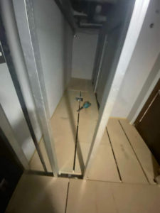 東京都渋谷区のマンションにて、置床工事を行いました。（乾式二重床）【秀和建工】