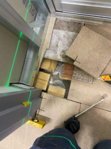 茨城県つくば市のオフィスにて、置床工事を行いました。【秀和建工】