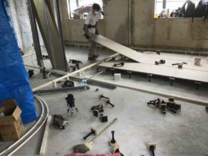 東京都大田区のマンションにて、置床工事を行いました。(乾式二重床)【秀和建工】