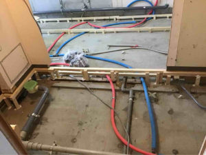 神奈川県茅ケ崎市のマンションにて、置床工事を行いました。（乾式二重床）【秀和建工】