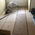 千葉県市川市のマンションにて、置床工事を行いました。（乾式二重床）【秀和建工】