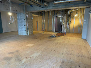 東京都品川区のマンションにて、置床工事を行いました。（フリーフロアCP）【秀和建工】