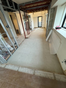 マンション 置床工事 フリーフロアCP(東京都品川区)