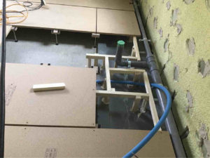 千葉県流山市のクリニックにて新装工事に伴う置床工事を行いました。（乾式二重床）【秀和建工】