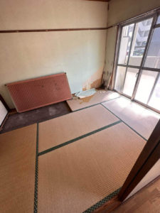 神奈川県藤沢市のマンションにて、１day置床工事を行いました。（乾式二重床）【秀和建工】