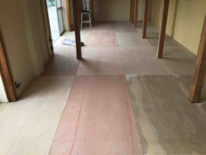 埼玉県戸田市の店舗 にて、置床工事を行いました。（パーチ）【秀和建工】