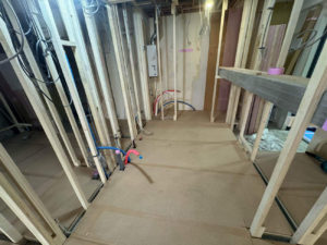 東京都千代田区のマンションにて、改装工事に伴う置床工事を行いました。（乾式二重床）【秀和建工】