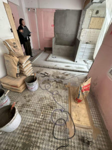 東京都中野区のマンションにて、置床工事を行いました。（乾式二重床）【秀和建工】