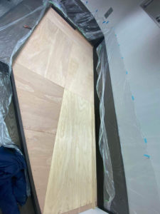 東京都港区のオフィスにて、置床工事を行いました。（乾式二重床）【秀和建工】