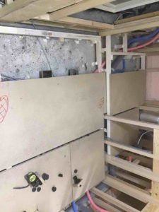 横浜市青葉区の団地にて、1day置床工事を行いました。（乾式二重床）【秀和建工】