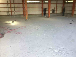 横浜市港南区の歯科医院にて、内装工事に伴う置床工事を行いました。（乾式二重床）【秀和建工】