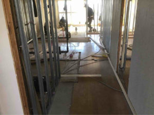 川崎市高津区のマンションにて、置床工事を行いました。（乾式二重床）【秀和建工】