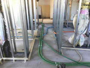 東京都品川区のマンションにて、置床工事を行いました。（乾式二重床）【秀和建工】