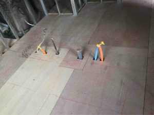 東京都品川区のマンションにて、置床工事を行いました。（乾式二重床）【秀和建工】