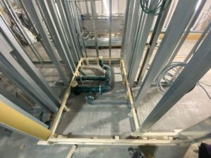 千葉県柏市のクリニックにて、移転に伴う置床工事を行いました。（フクビ化学工業）【秀和建工】