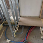 東京都北区のマンションにて、置床工事を行いました。（パーチクルボード）【秀和建工】