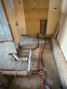 横浜市泉区のマンションにて、置床工事を行いました。（乾式二重床）【秀和建工】