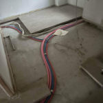 東京都北区のマンションにて、置床工事を行いました。（パーチクルボード）【秀和建工】